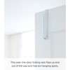 YAMAZAKI 'Smart' 7161 Collapsible Door Hook, White, for Doors Up