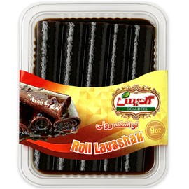 GOALDEES Roll Lavashak Pomegranate Juicy Sour Fruit Leather Persian Snack Middle Eastern Halal Bold Flavor Timeless Tradition (1 Pack, 250, Gram)