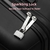 2 Pcs Small Locks with Keys Mini Luggage Locks Bling