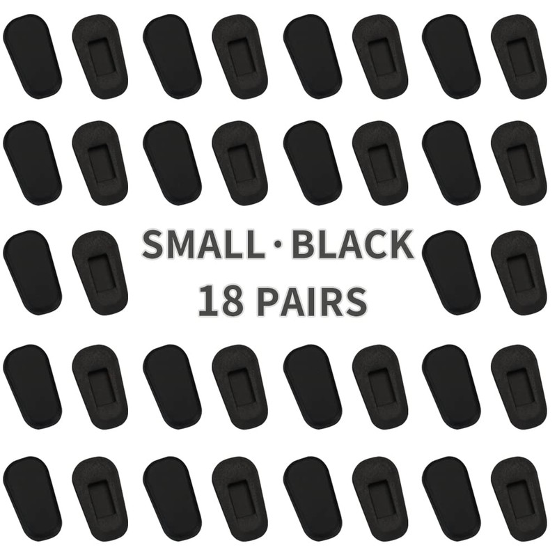 Funda para almohadilla de nariz antideslizante (pequeño, negro)