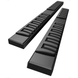 KYBOLT Running Boards 6.3 Inches Compatible with 2007-2018 Chevy Silverado/GMC Sierra 1500 2500HD 3500HD, 2019 1500LD/Limited 2500HD 3500HD Extended/Double Cab Aluminum Side Steps Nerf Bars