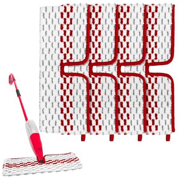 DLAIMI Microfiber Spray Mop Pads - Compatible with Promist MAX,