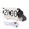 Jiawu Flip Clock, Retro Digital Flip Down Clock with Counting