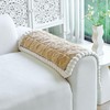 PJLZJFBY Non Slip Couch Arm Covers, Soft Recliner Backrest Cover