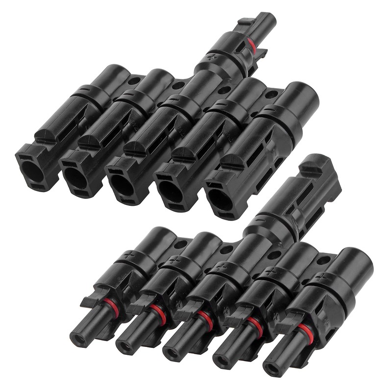 5 to 1 Solar Panel Connector - 5 Way Branch