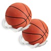 LOCZAR Basketball Holder Wall Mount 2 Piece Set, Men's Room