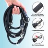elevenants® Adjustable Dog Lead 3 Metres, Robust Nylon Shoulder Lead