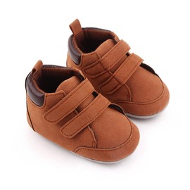Zapatillas de Deporte para Bebé MK MATT KEELY, Diseño de Animales Lindos, Lona, Marrón, 12-18 Meses, Toddler