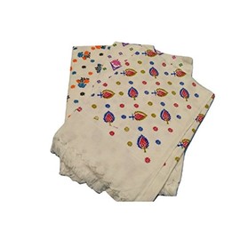 Cotton Colors 100% Cotton Bath Towels(Size: 30 60 Inches)-Pack of 3 Pieces,D23