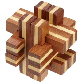 Philos 6060 Game Cross Road Puzzle, Bamboo, Multi-Colour