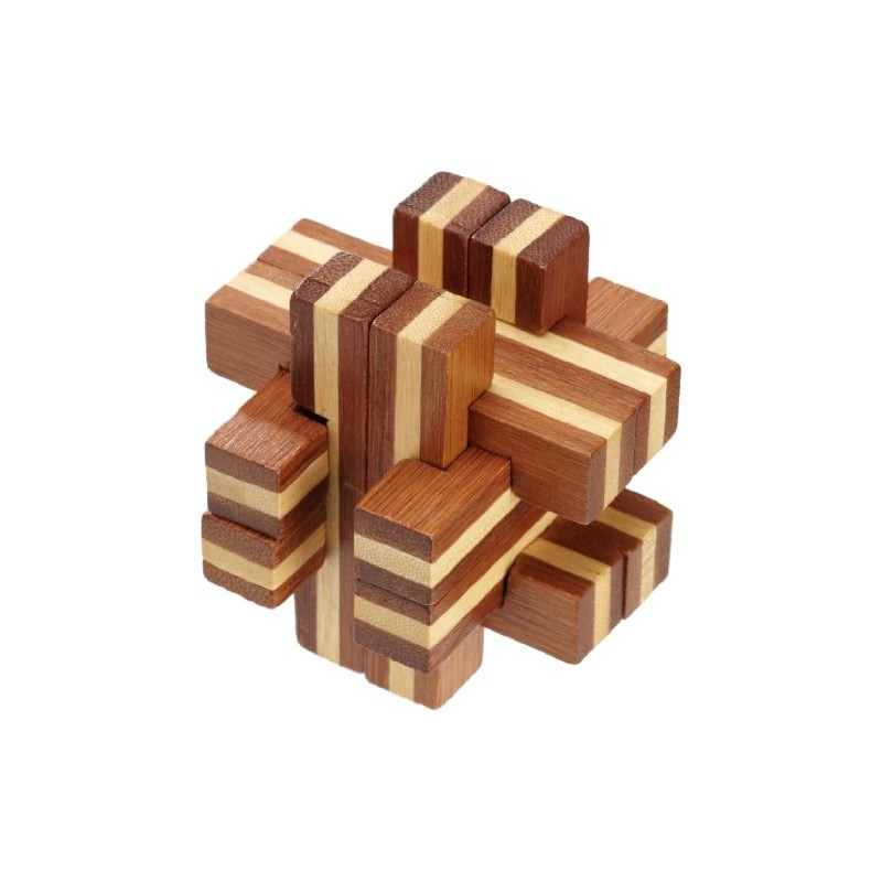 Philos 6060 Game Cross Road Puzzle, Bamboo, Multi-Colour