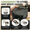 Portable Induction Cooktop with 2-Qt Pot - 650W Fast Heating,
