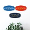 Signs ByLITA Victorian Please Do Not Flush Etiquette Sign (Brushed