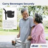 Drive Medical Universal Clamp-On Cup Holder For Walker, Rollator, &