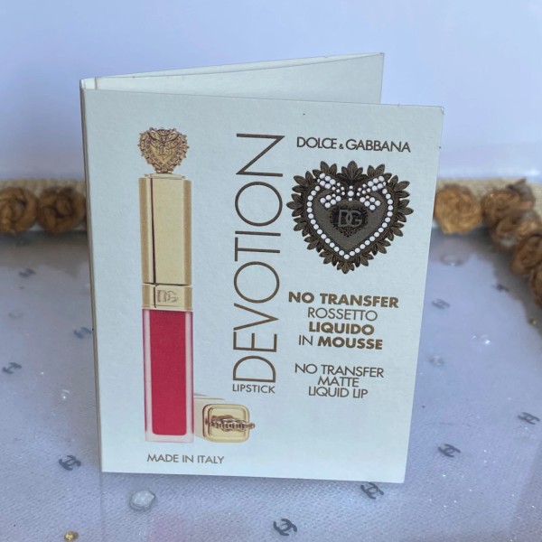 Dolce&Gabbana No Transfer Soft Matte Liquid Lipstick mini variery sample
