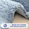 Tapetes De Baño Suave Y Absorbente Antideslizante 50x76cm