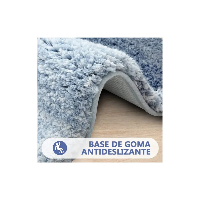 Tapetes De Baño Suave Y Absorbente Antideslizante 50x76cm
