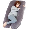 MOON PINE Pregnancy Pillow, U Shaped Full Body Pillow for
