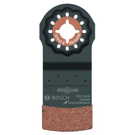 BOSCH OSL114CG Starlock Oscillating Multi Tool Carbide Grit Plunge Cut Blade, 1-1/4