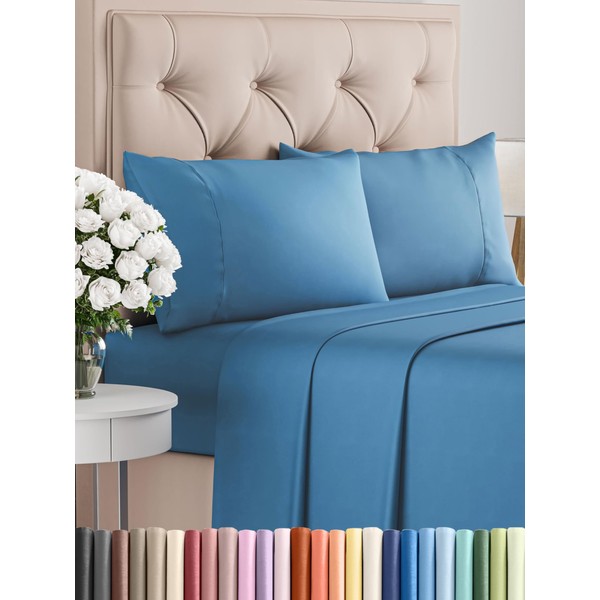 Twin 4 Piece Sheet Set - Cooling & Breathable Bed