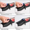 THE ORIGINAL STRETCHLACE Shoelace Knot Clips Keep Shoe Laces Tied