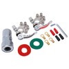 4 Way Battery Terminal Connectors Quick Release Disconnect for Cars