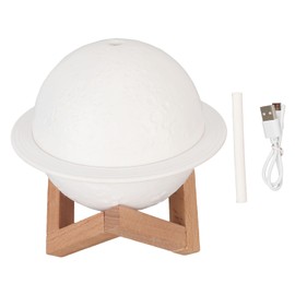 Mini Planet Humidifier LED Moon Lamp Diffuser Rechargeable Planetary USB Mist Humidifier