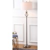 SAFAVIEH Lighting Collection Sophia Farmhouse Nickel 60-inch Living Room Bedroom