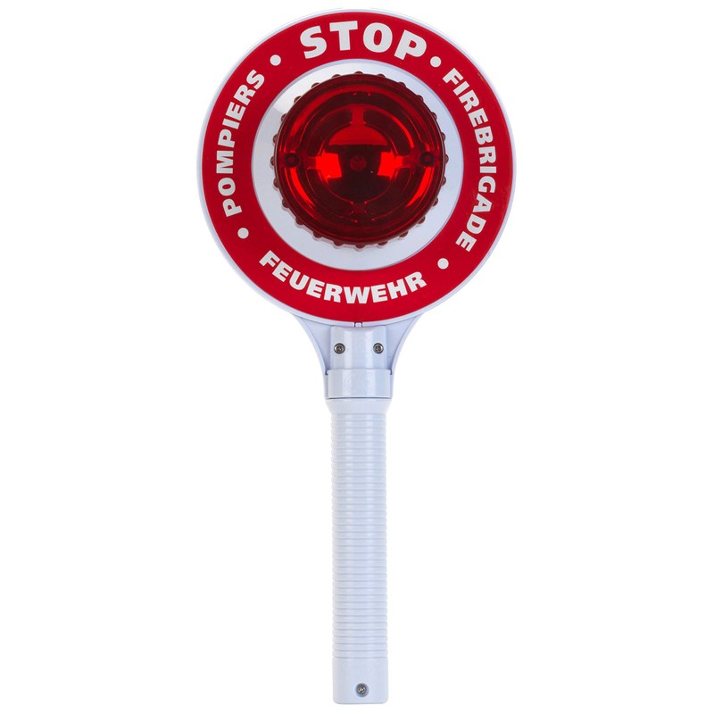 Theo Klein 8958 Fire Brigade Flagging Down Disc with Flashing