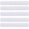 Pack of 100 Disposable Ear Muffs Transparent Ear Covers Clear