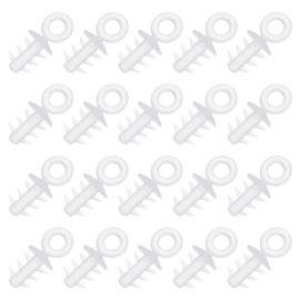 Happyyami 200Pcs Foam Ball Caps Decorative End Caps for DIY Hanging Ornaments for Christmas Tree Decor and Creative Balls Accessories Easy to Use and Unique Design