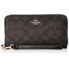 Coach C4452 Long Wallet, Im/BrownBlack, Free size