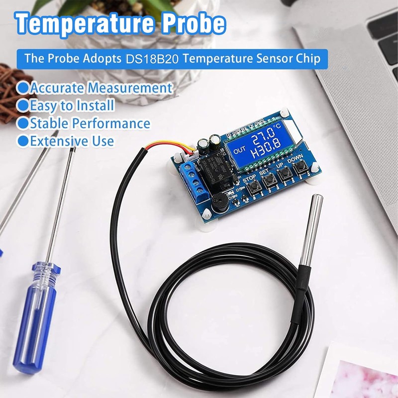 5 m Temperature Sensor Binghe Pack of 2 5 m