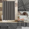 ALYVIA SPRING Extra Long Fabric Shower Curtain Liner Waterproof -