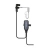 Ear Phone Connection EP1334QR Tactical Police Lapel Headset Mic for