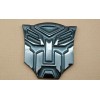 3D Transformers Autobots Optimus Prime Gloss Black Metal Emblem Badge