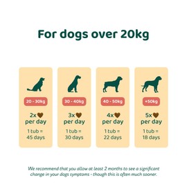 DogSuppy Itch Relief For Dogs – Relieves Itching, Scratching, Licking, Allergies & Yeast, 100% Natural, Supports Gut Health & Immunity – For Small, Medium & Large Dogs (LargeDog +20kg, With chicken)