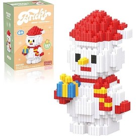 Bricks Merry Christmas Snow Man C0103 Building Block 757 pcs By Lelebrother New