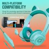 HyperGear Kombat Kitty Gaming Headset Green