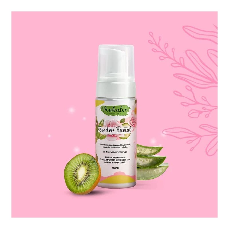 Facial Kit Burma Herb + Aloe Vera Gel Booster Brush