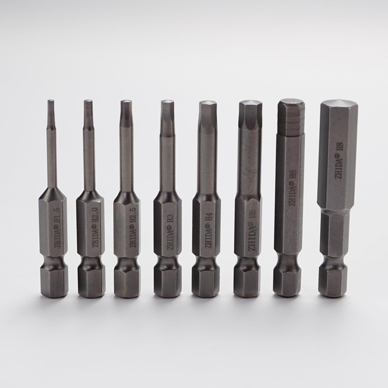 ZHIDA Hex Impact Driver Bit Set H1.5 H2.5 H3 H4