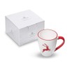 GMUNDNER KERAMIK Breakfast Cup Max Capacity: 0.3 Litres Ruby Red