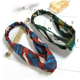 Minkissy 6pcs Retro Style Elastic Hair Bands for Women and Girls Creative Cross Headwear and Colors for Daily Use and Special Occasions