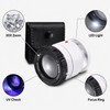 30X Pocket Magnifier with LED Light – Adjustable Focus Loupe