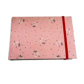 Photo Album 4x6, Soft Fabric Cover Pictures Photo Albums Memory Book for Family Baby Wedding Anniversary Birthday (Pink, 100 Pockets)