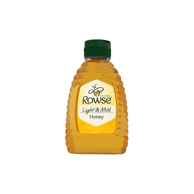 Rowse Light & Mild Squeezy Honey (340g)