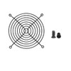 Easycargo 2pcs 120mm Fan Grill 120mm Guard Black with Screws Black (120mm)