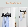 BeiLeiNiceHK Over The Door Hook Easy Installation Organizer Coat Hooks
