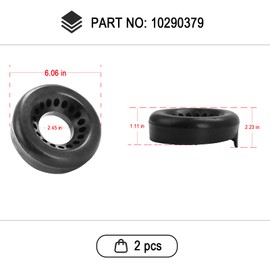 10290379 Rear Coil Spring Insulator Pairs Compatible with Vehicle models from 1993-2002 F-Body, Replace: HT10290379PR; 10290379
