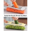 Geedel Mandoline Slicer for Kitchen, Potato Onion Slicer Vegetable Cutter,